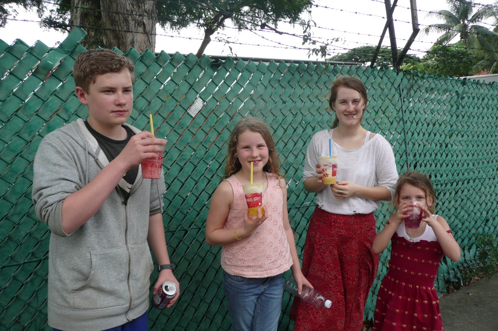 Fresh squeezed juice - yum!